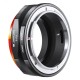 Adapter CANON FD na NEX PRO K&F CONCEPT