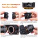 Adapter Pentax PK (obiektyw) na Sony E-mount K&F CONCEPT