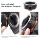 Adapter Sony A Minolta AF MAF - E-mount Sony A